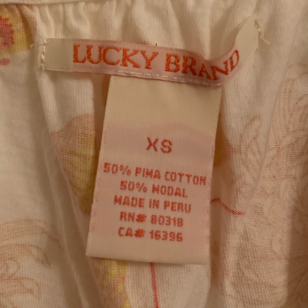 Lucky Brand Tank Top. Size XS. - Picture 1 of 2